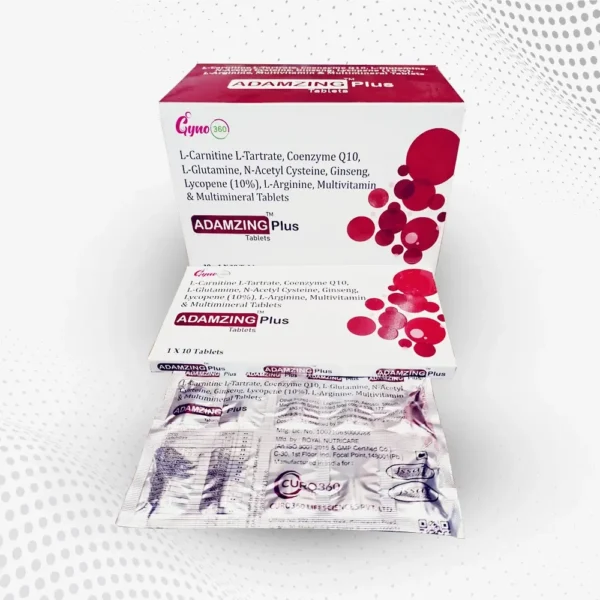 ADAMZING<sup>TM</sup> Plus Tablets